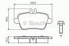 BOSCH 0 986 494 664 Комплект тормозных колодок, дисковый тормоз
