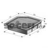FRAM CA10347 Воздушный фильтр