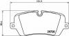 BREMBO P 44 021 Комплект тормозных колодок, дисковый тормоз