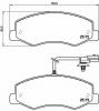 BREMBO P 68 061 Комплект тормозных колодок, дисковый тормоз