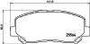 HELLA 8DB 355 020-511 Комплект тормозных колодок, дисковый тормоз