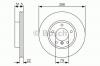 BOSCH 0 986 479 S10 Тормозной диск