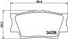 HELLA 8DB 355 006-881 Комплект тормозных колодок, дисковый тормоз