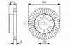 BOSCH 0 986 479 A96 Тормозной диск