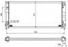 NRF 509506 Радиатор, охлаждение двигателя