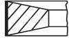 MAHLE 21362N0 Кольца поршневые DAF WS315 d130.0 STD 4.0-3.15-4.0 на 1 цил. Mahle