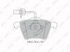 LYNX BD-3026 Комплект тормозных колодок, дисковый тормоз