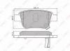 LYNX BD-7539 BD7539 Тормозные колодки дисковые LYNX