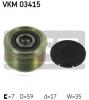 SKF VKM03415 Шкив генератора FORD TRANSIT 2.4Di/TDCI 00&gt;