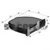 FRAM CFA10934 FRCFA10934_фильтр салона угольный/ MB W204/S204 1.8-3.5/2.0CDi/3.2CDi 07
