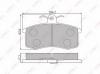 LYNX BD4605 BD4605 Тормозные колодки дисковые LYNX