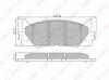 LYNX BD7530 BD7530 Тормозные колодки дисковые LYNX