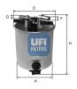 UFI 24.025.01 Топливный фильтр