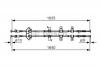 BOSCH 1 987 482 054 Трос, стояночная тормозная система