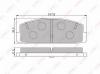 LYNX BD5104 BD5104 Тормозные колодки дисковые LYNX