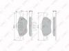 LYNX BD5108 BD-5108 Колодки тормозные дисковые LYNX