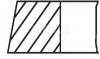 MAHLE 03061N0 Кольца поршневые (комплект - 3 шт.)