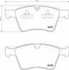 BREMBO P 50 115 Комплект тормозных колодок, дисковый тормоз