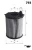 MECAFILTER ELH4384 Масляный фильтр