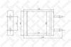 STELLOX 10-35050-SX Радиатор печки