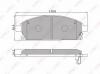 LYNX BD5704 BD5704 Тормозные колодки дисковые LYNX