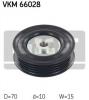 SKF VKM66028 Паразитный / ведущий ролик, поликлиновой ремень