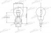 PATRON PLP27/7W Лампа накаливания (10шт в упаковке) P27/7W 12V 27/7W W2,5x16q (3157) USA