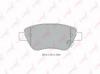 LYNX BD5916 BD-5916 Колодки тормозные дисковые LYNX