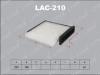 LYNX LAC210 Фильтр салона