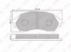 LYNX BD5103 BD5103 Тормозные колодки дисковые LYNX