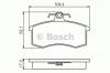 BOSCH 0 986 495 214 Комплект тормозных колодок, дисковый тормоз