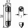 HELLA 8GM002094-241 Лампа накаливания; Лампа накаливания, фонарь указателя поворота; Лампа накаливания, фонарь сигнала торможения; Лампа накаливания, стояночный / габаритный огонь