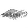 FRAM CF10218-2 Фильтр, воздух во внутренном пространстве