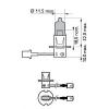 PHILIPS 12336WHVB1 White Vision 12V 55W Лампа в блистере 1 шт