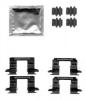 HELLA 8DZ 355 205-201 Комплектующие, колодки дискового тормоза