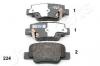 JAPANPARTS PP-224AF Комплект тормозных колодок, дисковый тормоз