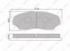 LYNX BD-5512 BD5512 Тормозные колодки дисковые LYNX