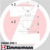 ZIMMERMANN 24688.200.1 Комплект тормозных колодок, дисковый тормоз