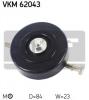 SKF VKM 62043 Натяжной ролик, поликлиновой  ремень