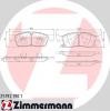 ZIMMERMANN 25192.190.1 Комплект тормозных колодок, дисковый тормоз