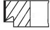 MAHLE 01317N0 кольца порш./ Ford Fiesta/Escort 1.4 86] d77,25x1,6x2x4std (1)
