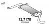 ASSO 127178 Резонатор задний JUMPER 2.2 HDi  DUCATO 2.2 2.3 MJ BOXER 2.2 2.3 HDi (100-120-130) 07/06