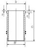 GOETZE 14-450790-00 Гильза цилиндра