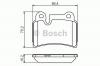 BOSCH 0 986 494 210 Комплект тормозных колодок, дисковый тормоз
