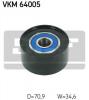 SKF VKM 64005 Паразитный / ведущий ролик, поликлиновой ремень