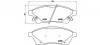 BREMBO P 09 010 Комплект тормозных колодок, дисковый тормоз