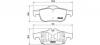 BREMBO P 68 057 Комплект тормозных колодок, дисковый тормоз