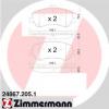 ZIMMERMANN 24867.205.1 Комплект тормозных колодок, дисковый тормоз