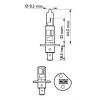 PHILIPS 12454RAC1 Лампа H1 12V 100W RALLY