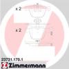 ZIMMERMANN 23731.170.1 Комплект тормозных колодок, дисковый тормоз